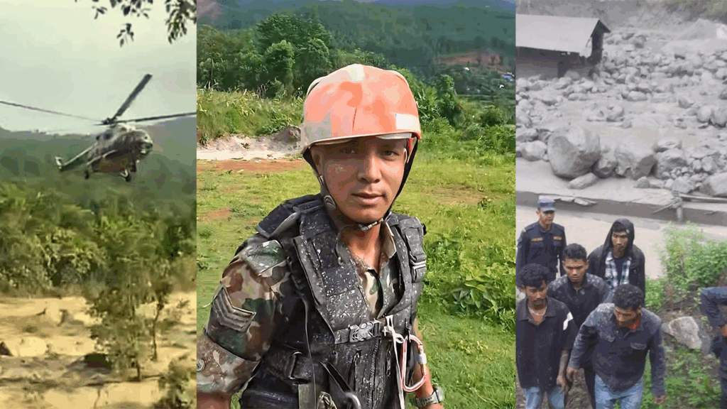 नेपाली सेनाका बहादुर सिपाही…..
